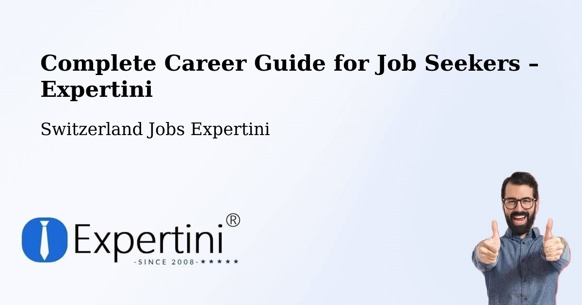 Career Guide for Job Seekers – Bülach - Bülach, Switzerland Jobs Expertini