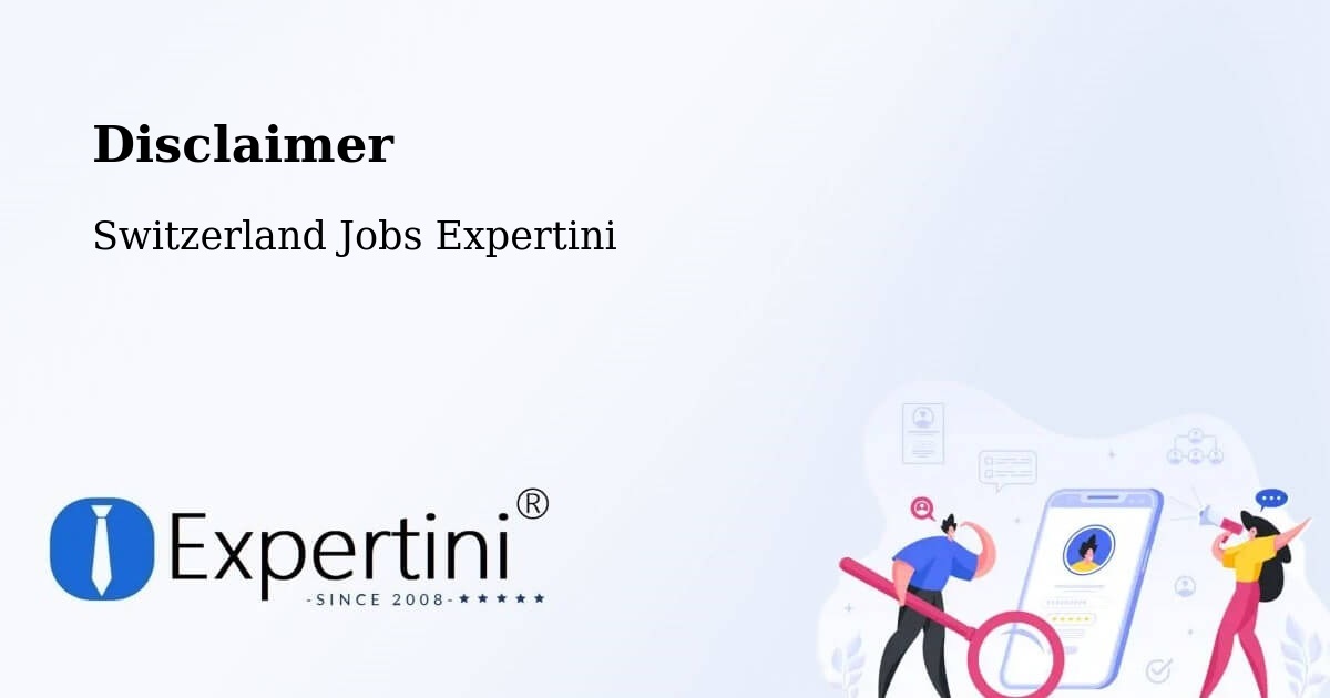 Disclaimer – Bülach - Switzerland Jobs Expertini