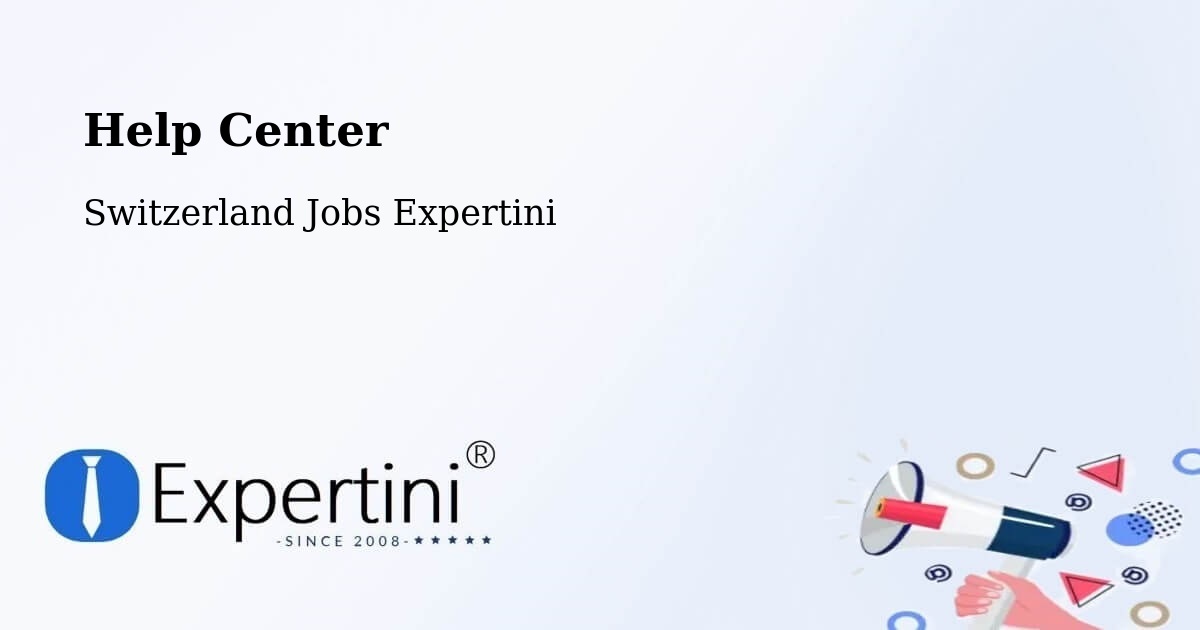Help Center – Bülach - Switzerland Jobs Expertini