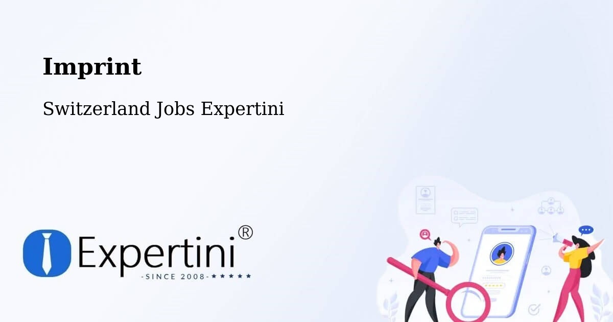 Imprint – Bülach - Switzerland Jobs Expertini