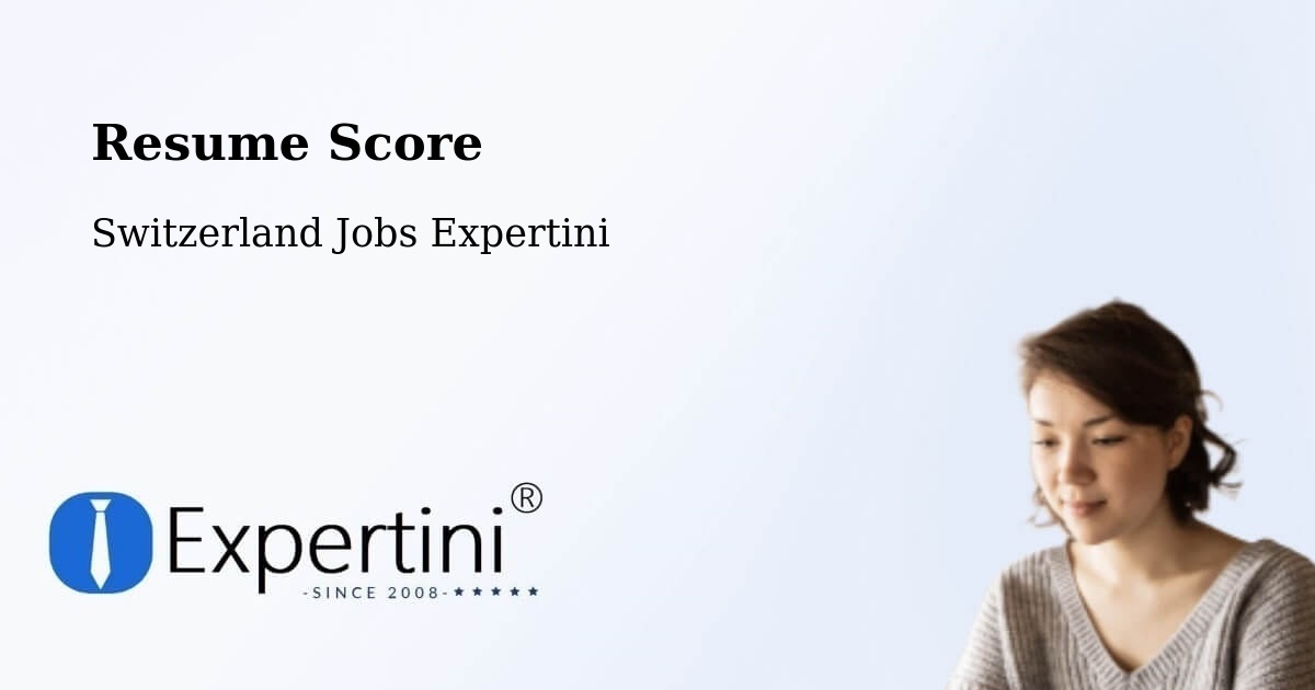Resume Score & Job Description Match Tool – Bülach - Switzerland Jobs Expertini